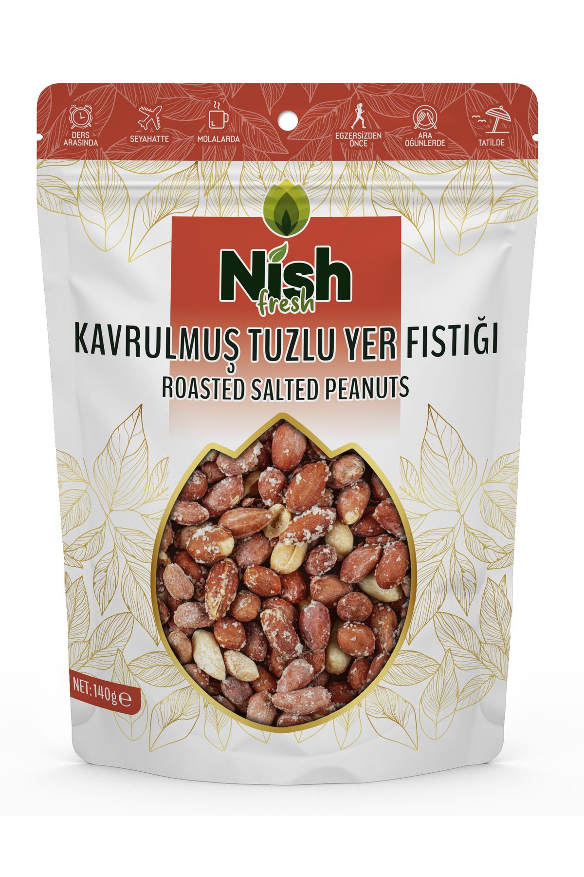 nish fresh Kavrulmuş Tuzlu Yer Fıstığı