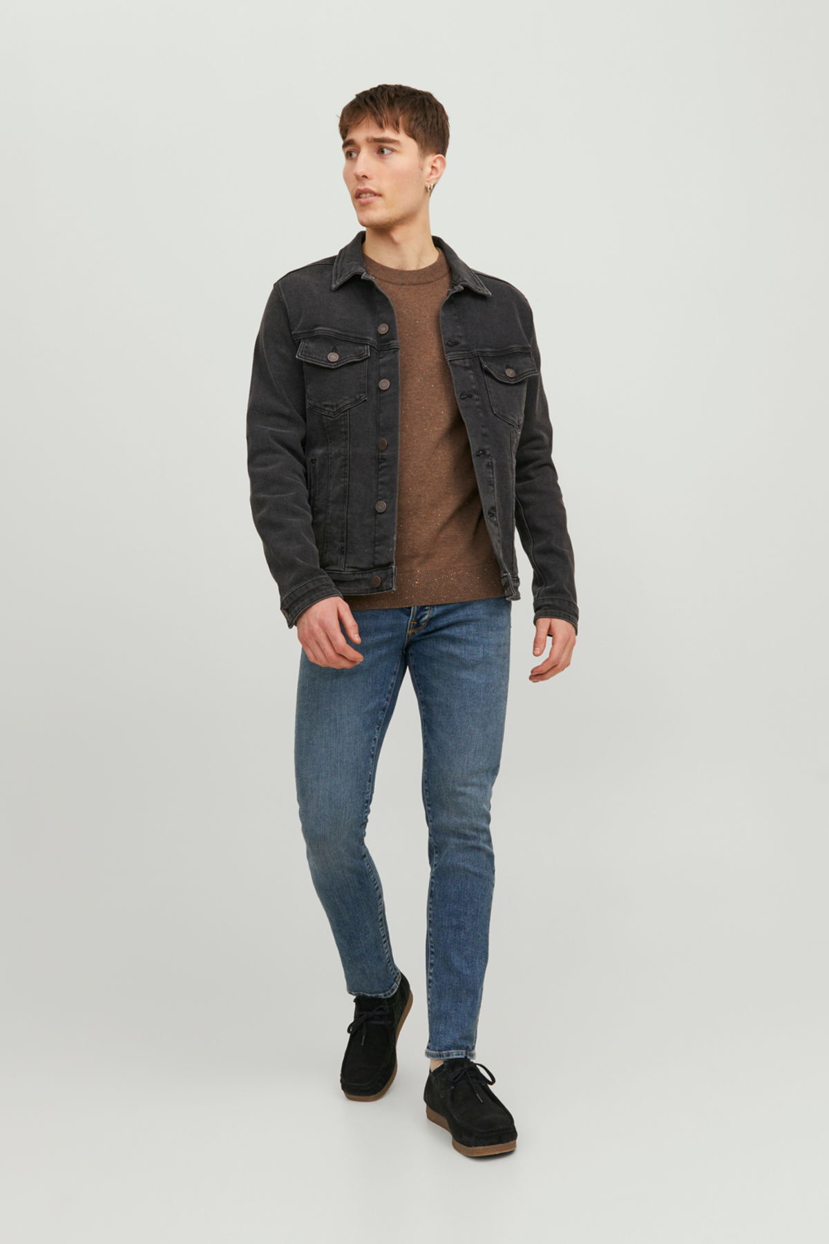 شلوار جین مردانه راسته فاق کوتاه | جک اند جونز Jack & Jones TYC5N56K7N169382611332376 - تصویر 7
