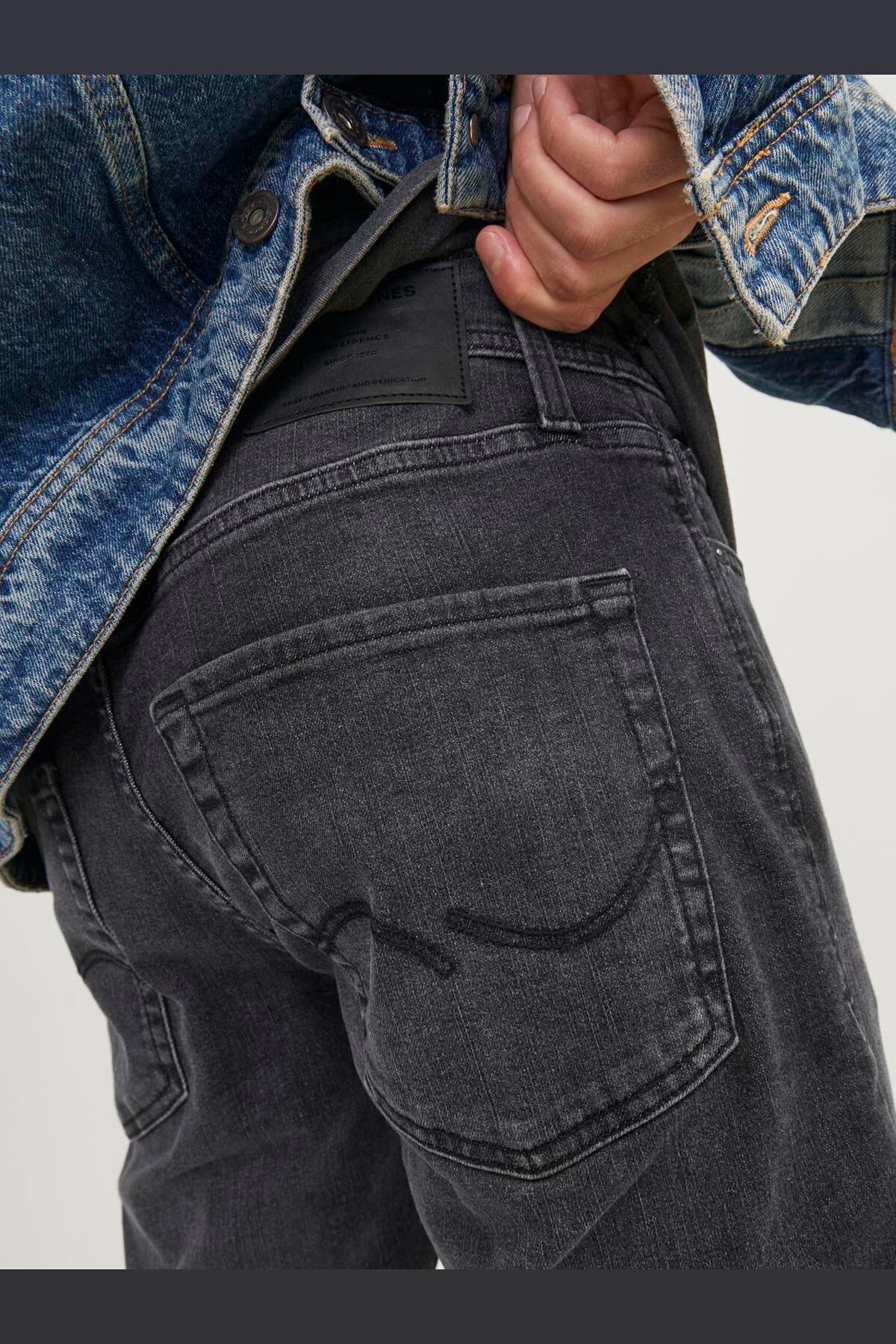 شلوار مردانه راسته فاق نرمال | جک اند جونز Jack & Jones 12246915 - تصویر 5