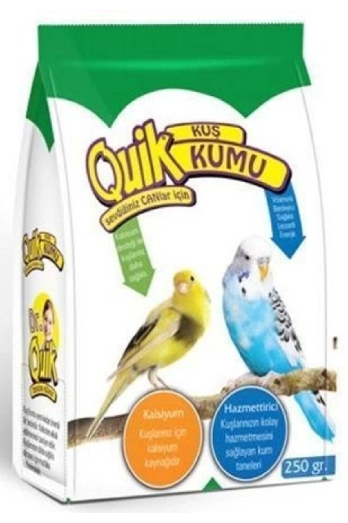 Quik Mineralli Kuş Kumu 250 gr