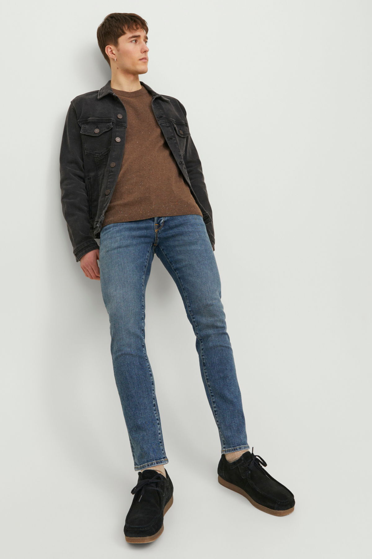شلوار جین مردانه راسته فاق کوتاه | جک اند جونز Jack & Jones TYC5N56K7N169382611332376 - تصویر 6