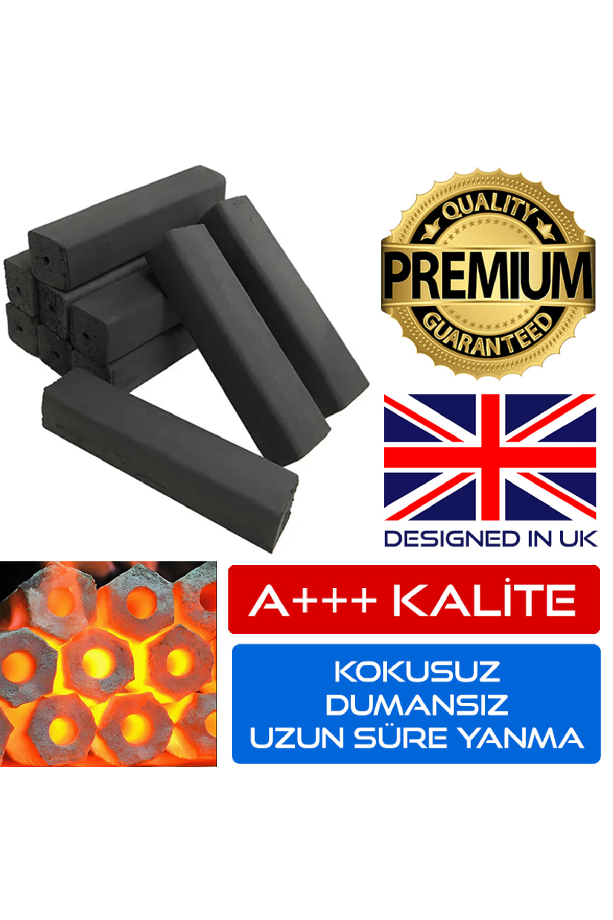 Jo Moyner En Kaliteli Mangal Kömürü En İyi Mangal Kömürü 10 kg Tozsuz Dumansız Premium