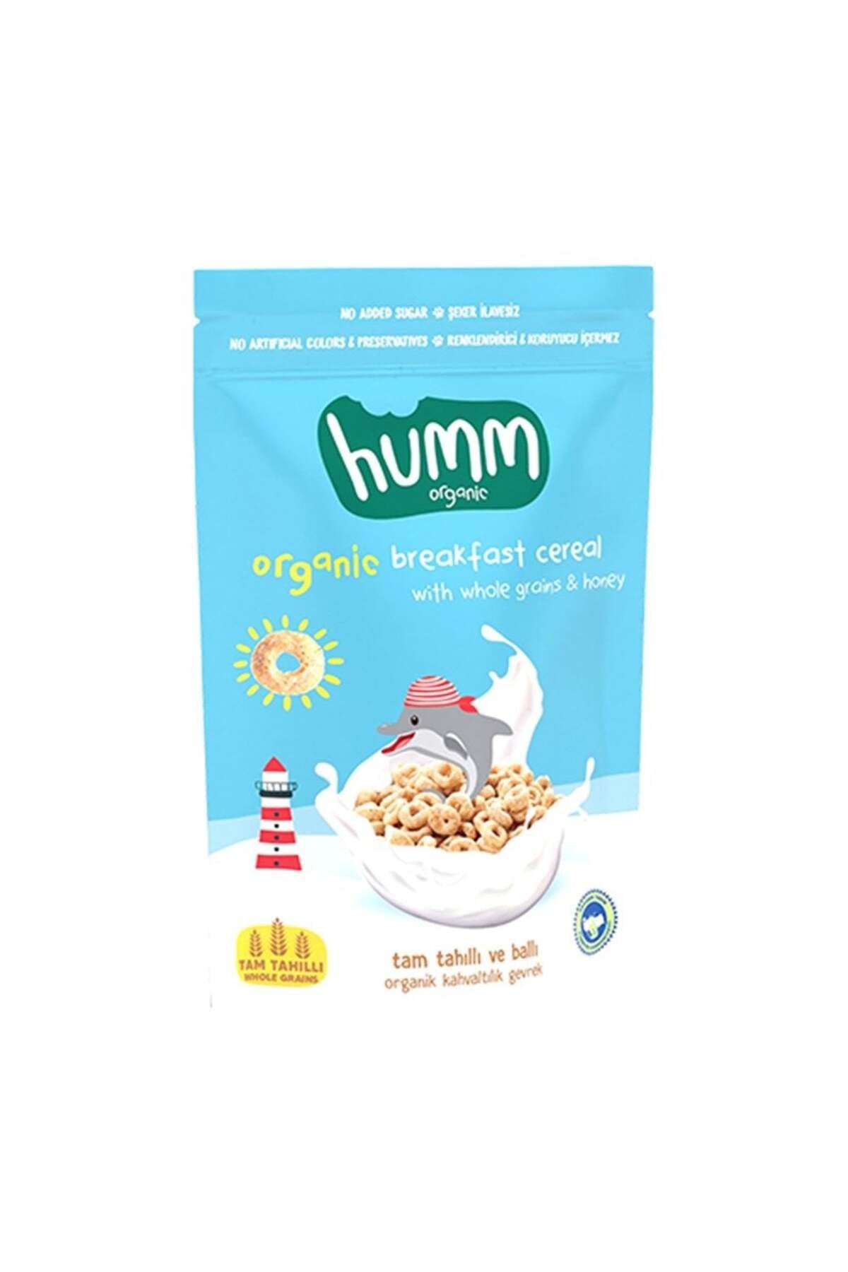 Easy Tedarik Humm Organik Tam Tahıllı ve Ballı Kahvaltılık Gevrek 80gr