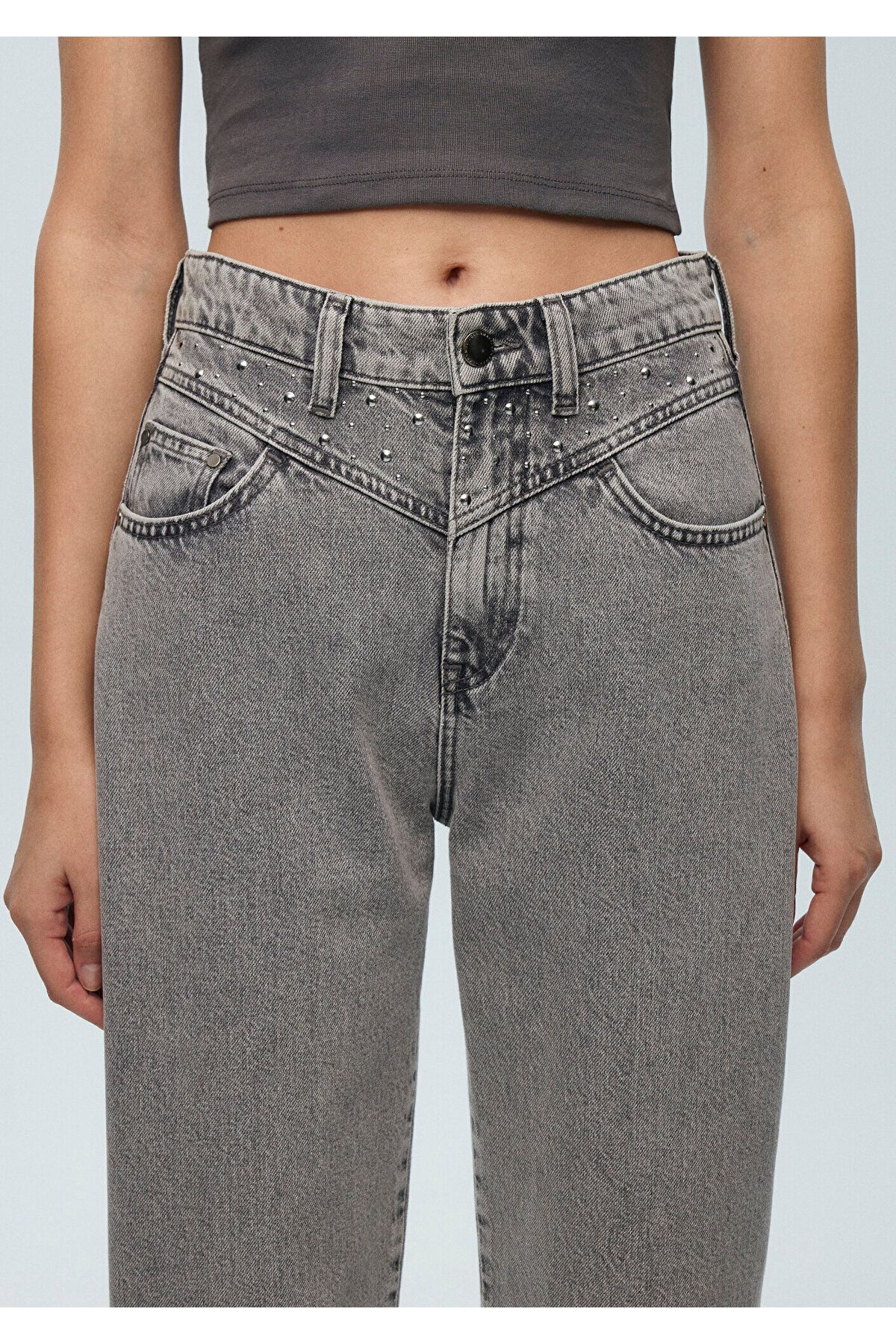 Mavi-Lola Iconic Grey Stone Jeans 101076 -88588 6