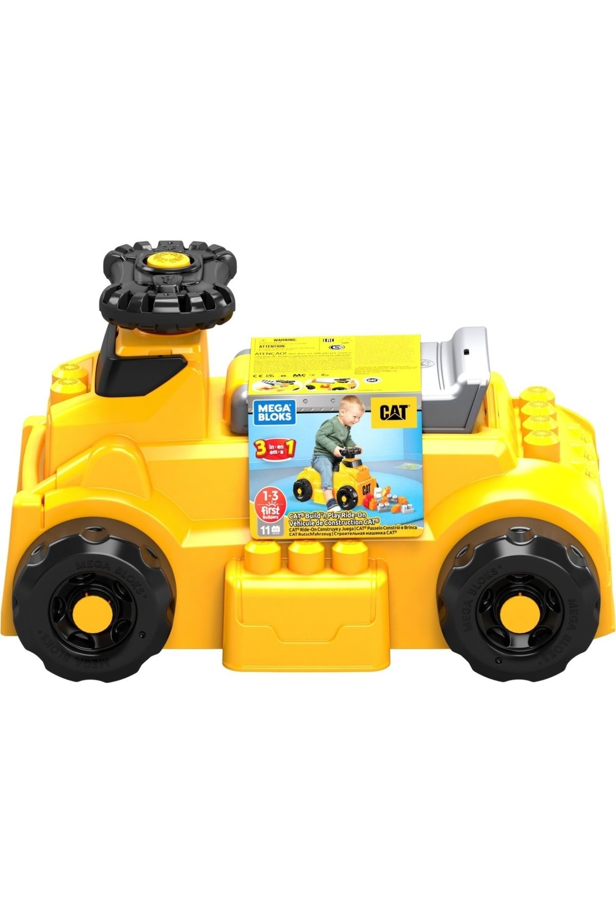 MEGA BLOCKS Mega Bloks Vehicul De Construit Cat 10 Piese - Mărime unică