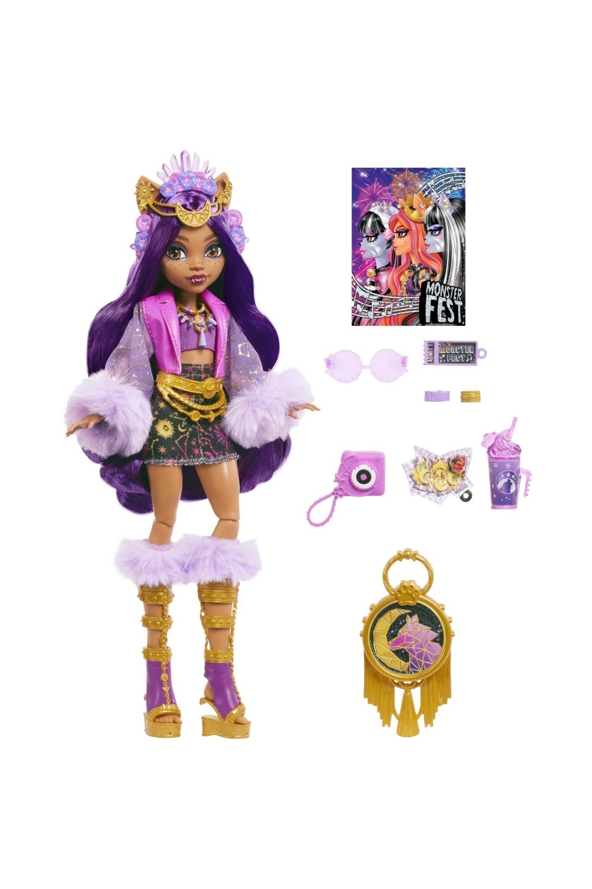 MONSTER HIGH-PAPUSA CLAWDEEN WOLF 4