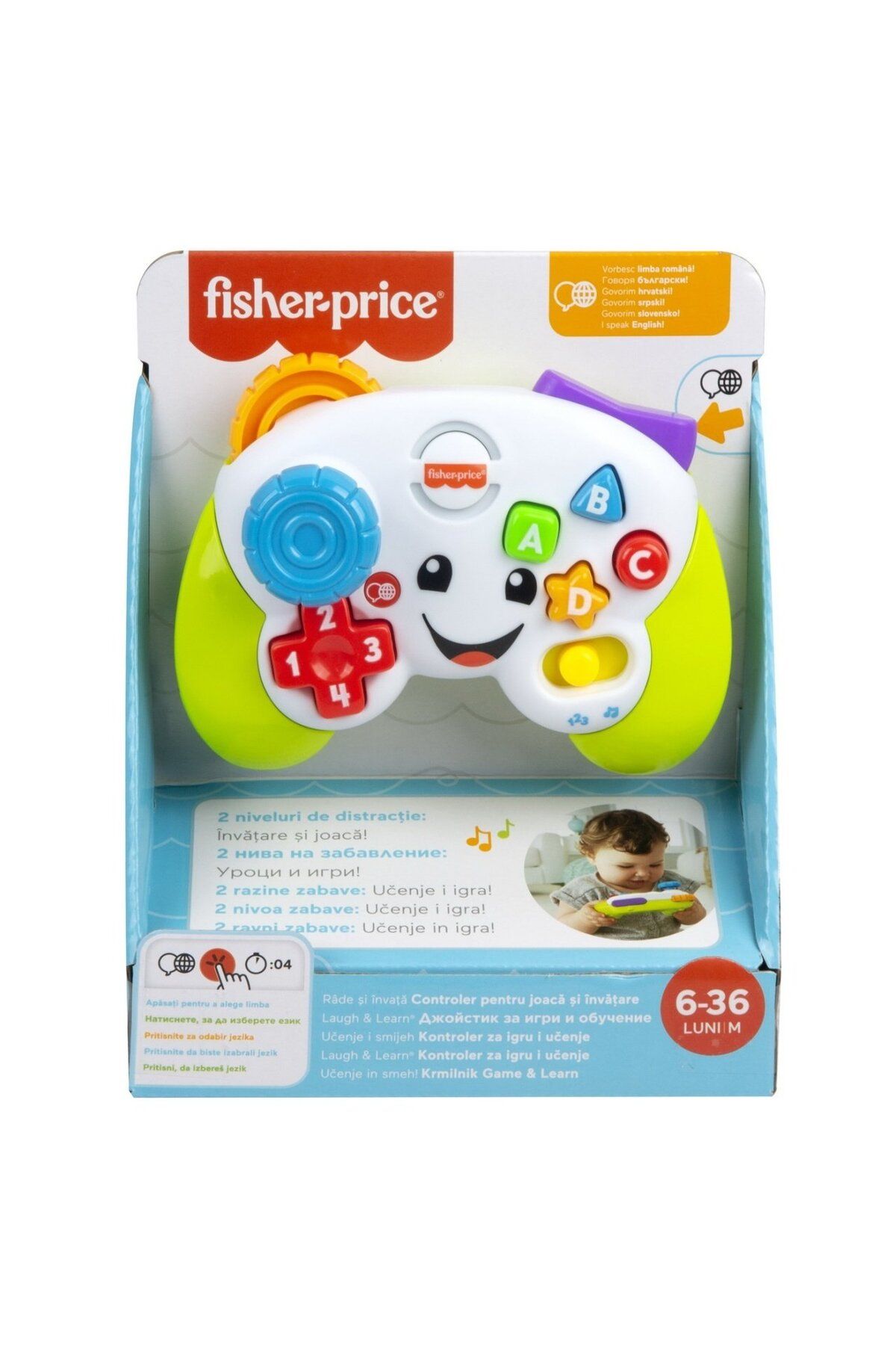 FISHER PRICE Controller Interactiv In Limba Romana - One Size