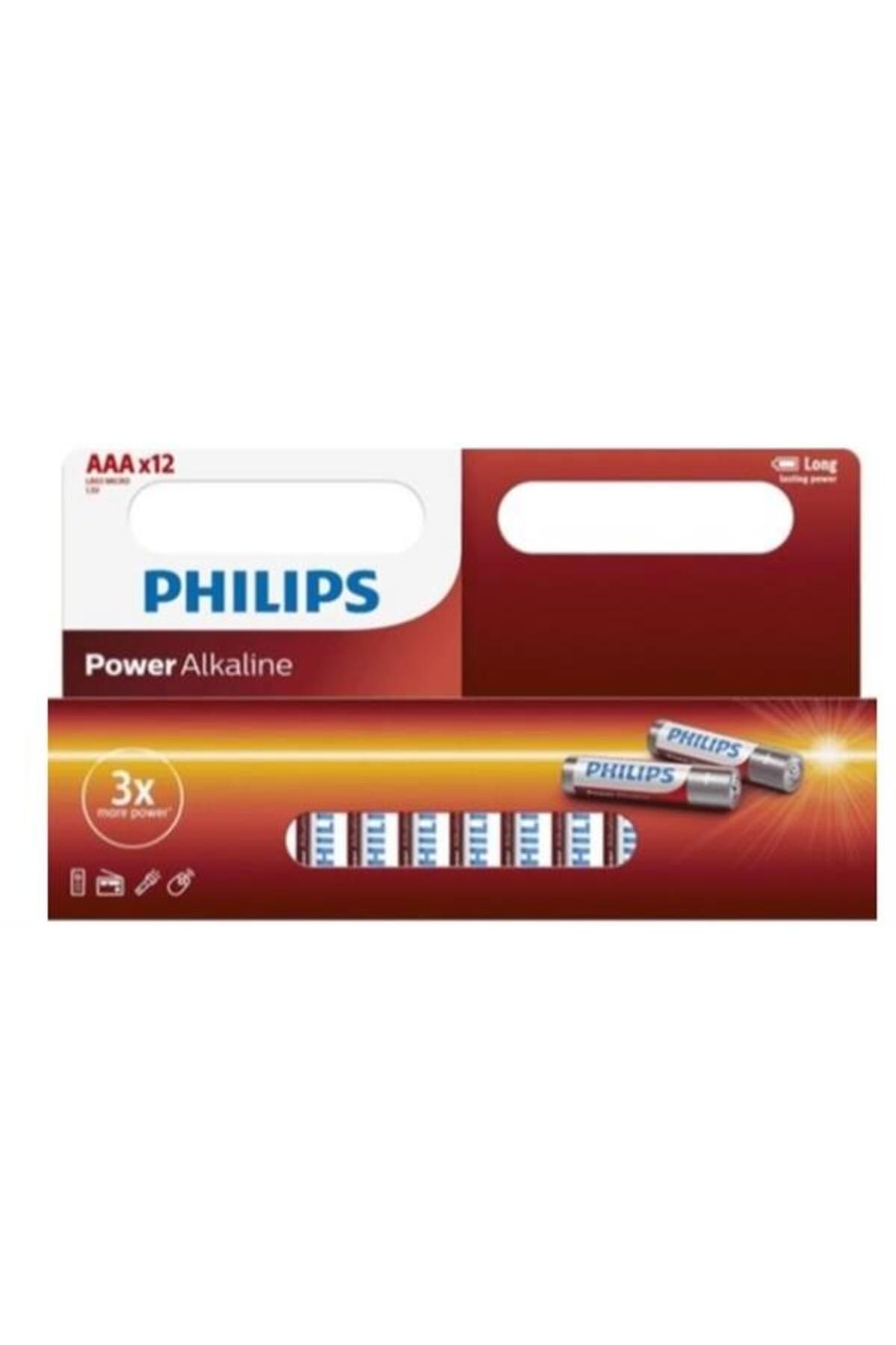 marketdeyim 810000 philips aaa alkalin ince kalem pil 12li kartela