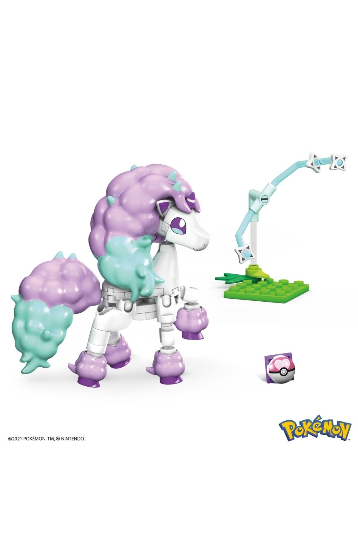 Pokemon-MEGA CONSTRUX GALARIAN PONYTA 2