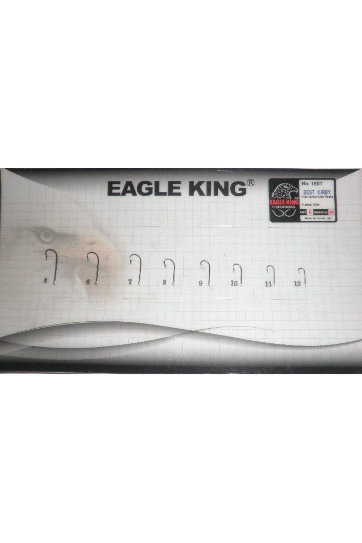 Eagle King 1501BL Çapraz Siyah Sinek İğne (VMC 9224BL) 12