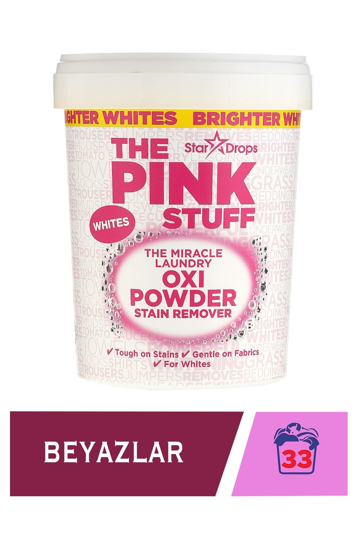 PİNK Mucizevi Oxi Toz Leke Çıkarıcı Renkliler 1 Kg - Mucizevi Oxi Toz Leke Çıkarıcı Beyazlar 1 Kg