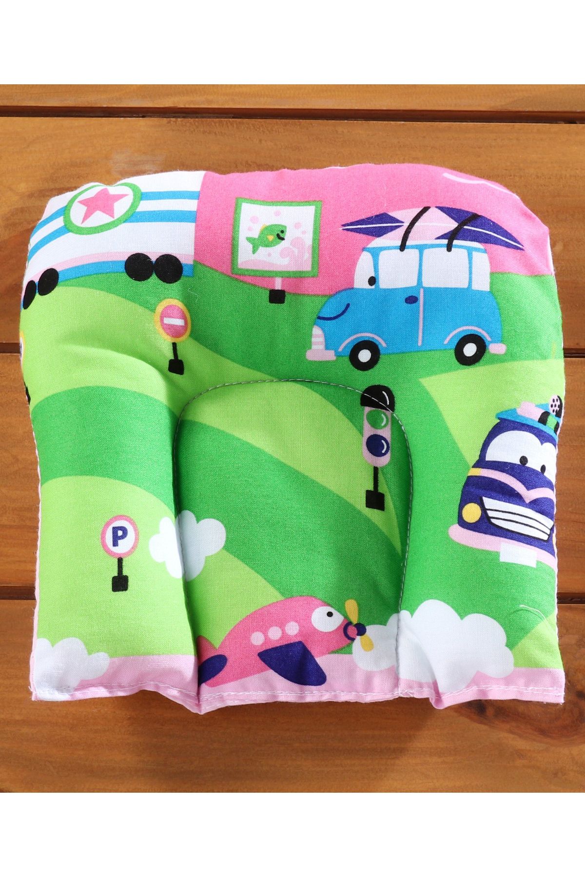 Babyhug-طقم سرير مطبوع مع ناموسية - 0-12 شهرًا، 101 × 56 × 5 سم، مرتبة مريحة وناعمة 6