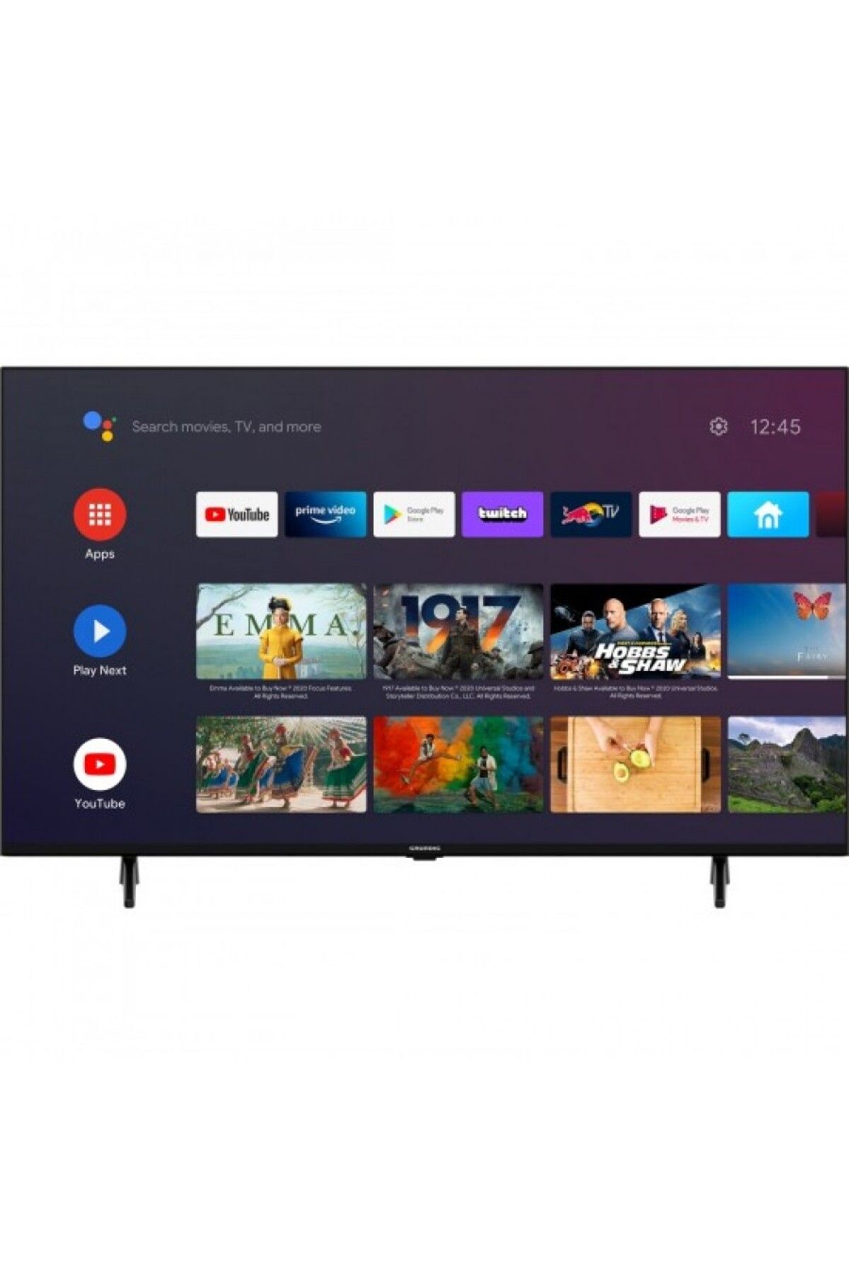 Grundig 55GHU7000B 55" İnç 139 Ekran Uydu Alıcılı 4K Ultra HD Smart LED TV (REVİZYONLU)