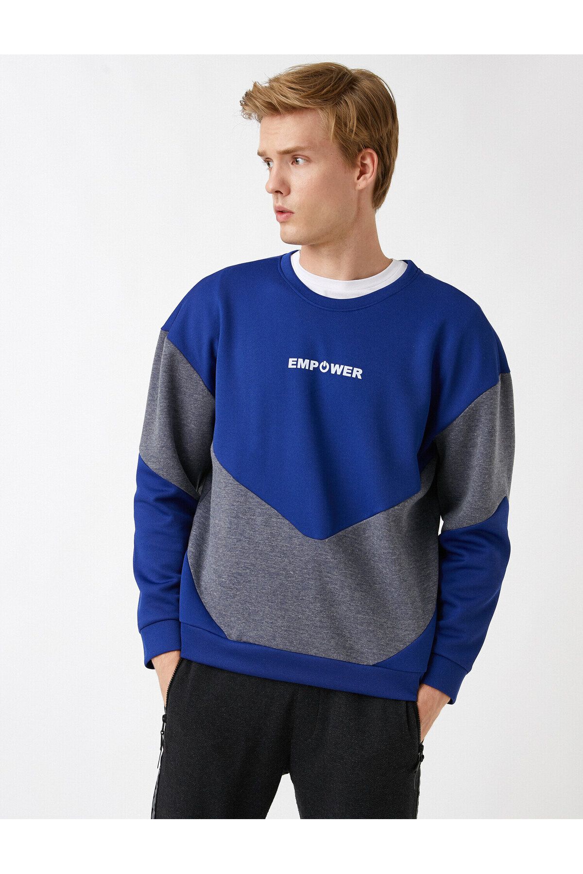 Koton Sloganlı Spor Sweatshirt