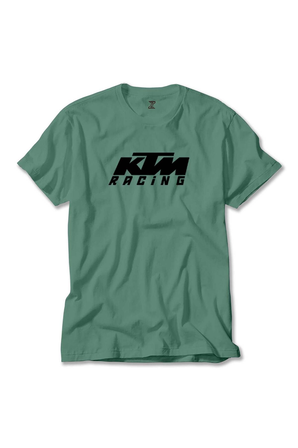 WAKHA KTM Racing Black Logo Yeşil Tişört