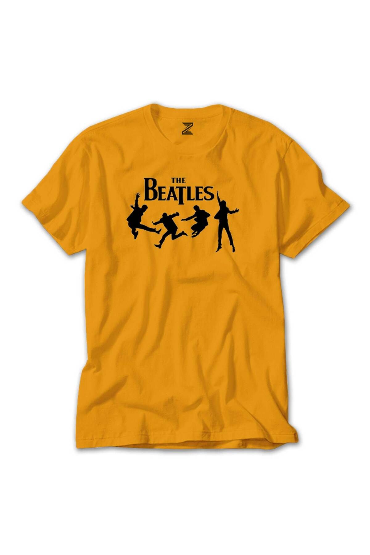 WAKHA The Beatles Multimedia Sarı Tişört