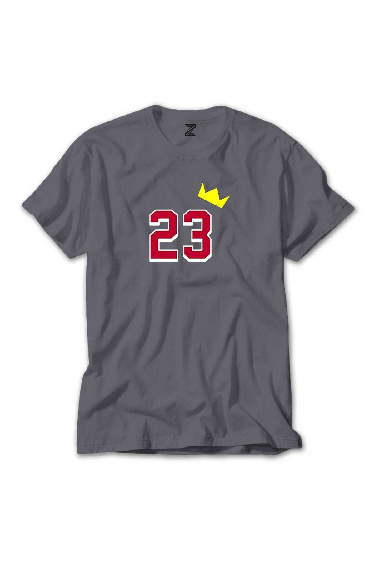 WAKHA Michael Jordan 23 King Gri Tişört