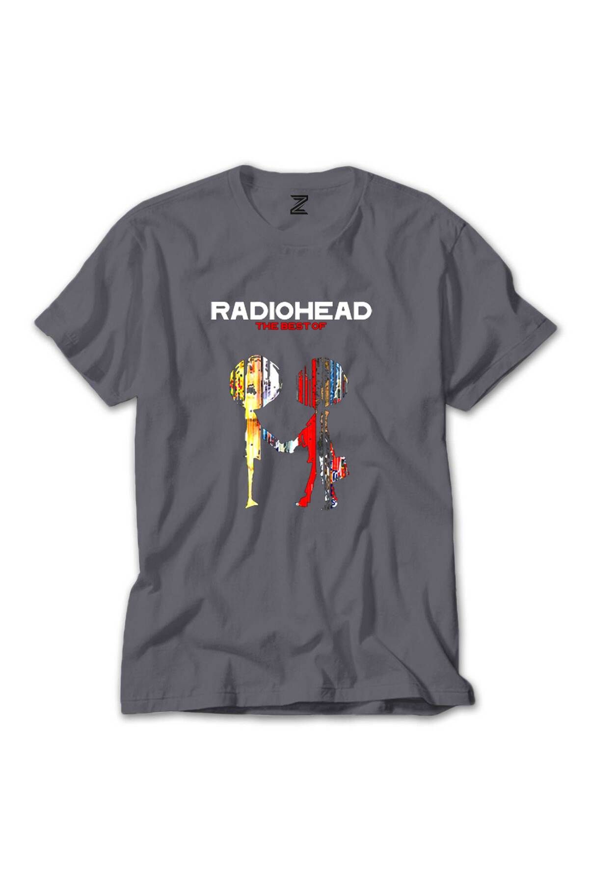 WAKHA Radiohead The Best Of Gri Tişört