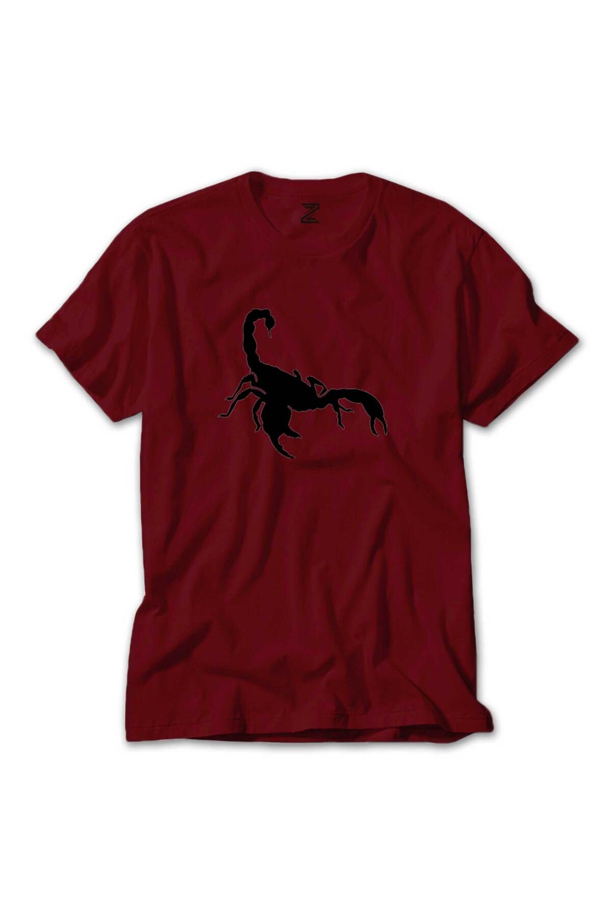 WAKHA Scorpions Logo White Kırmızı Tişört