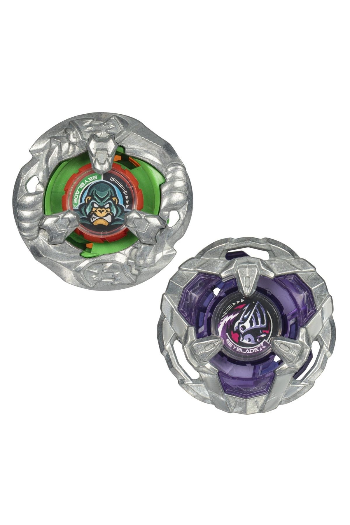 Hasbro-BEYBLADE X PACHET DUO YELL KONG 3-60GB SI HELM KNIGHT 5-80T 2