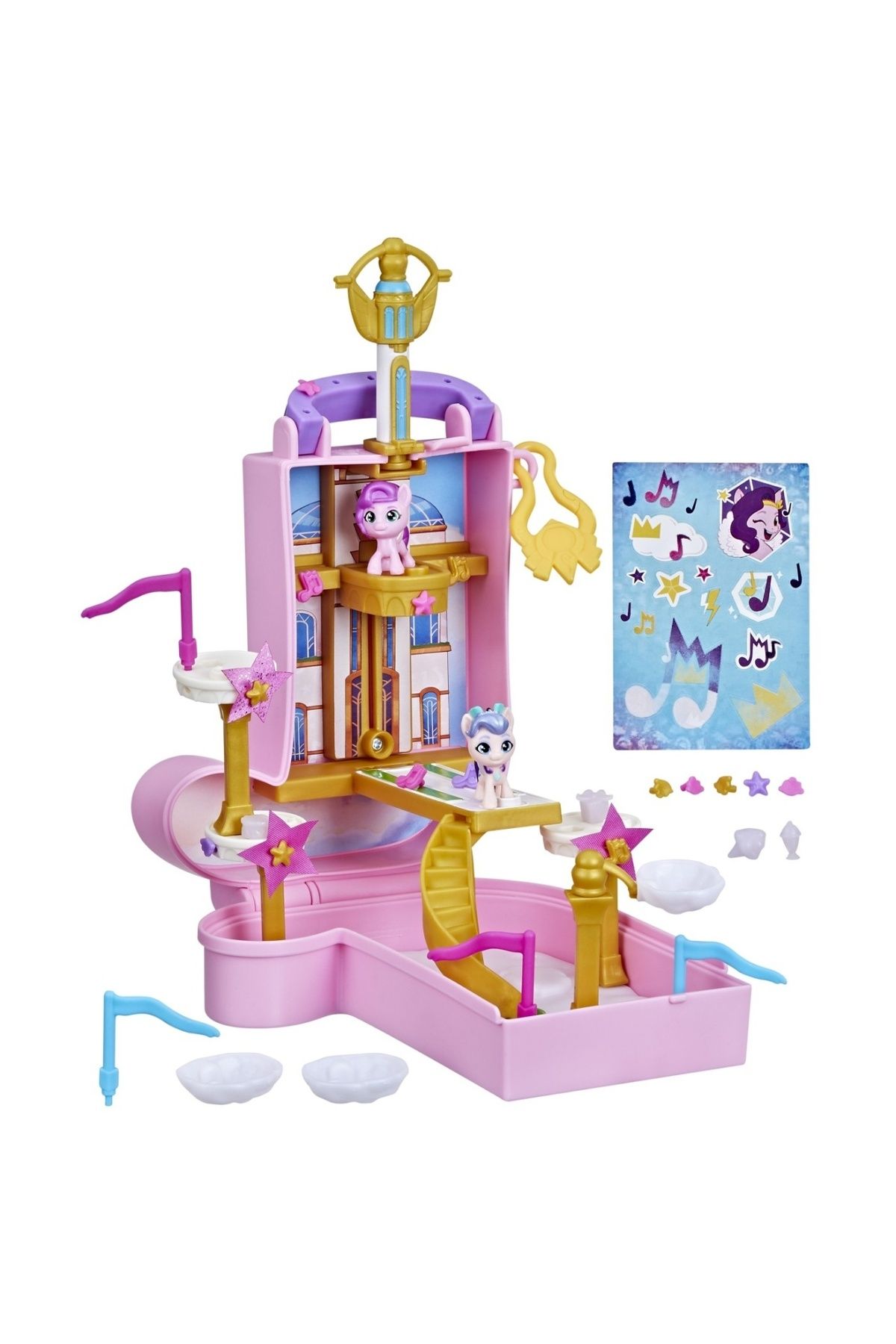 Hasbro-MY LITTLE PONY MINI WORLD MAGIC SET DE JOACA COMPACT CREATION ZEPHYR HEGHTS 2