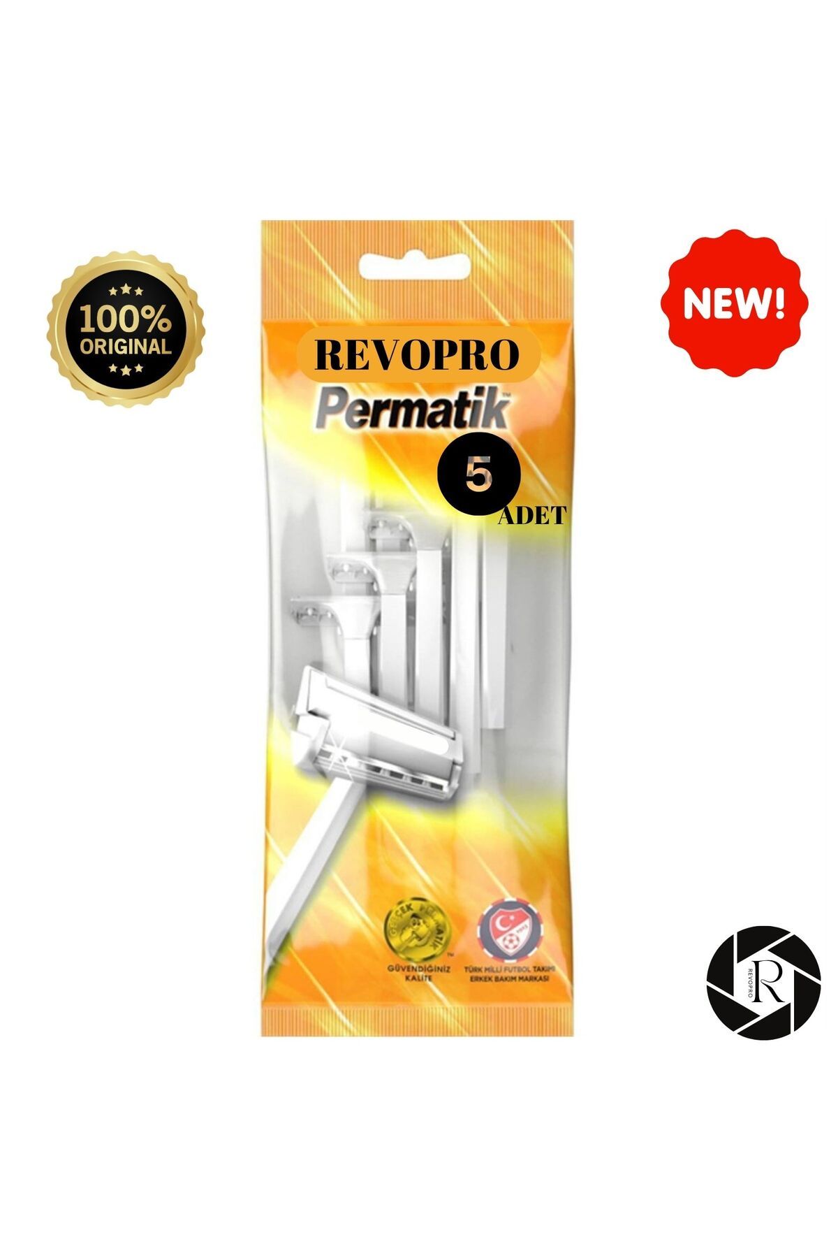 Tek Bıçaklı Kullan At Tıraş Bıçağı Tıraş Jileti 5 Adet Jilet Rvp-1250