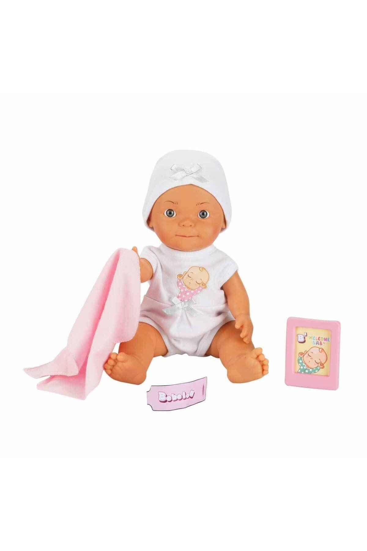 Sunman Bebelou Hoş Geldin Bebek Sesli Ağlayan Bebek Seti 56837 Pembe