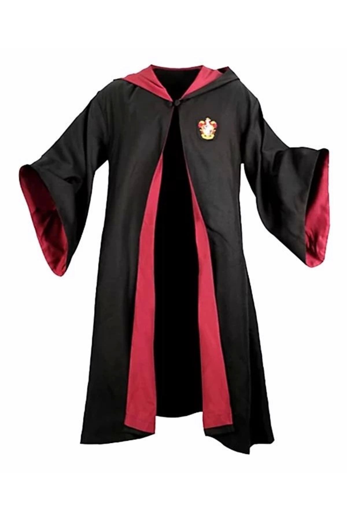 Genel Markalar Harry Potter Gryffindor Cübbe Çocuk Boy - Harry Potter Kostümü 7-8 Yaş