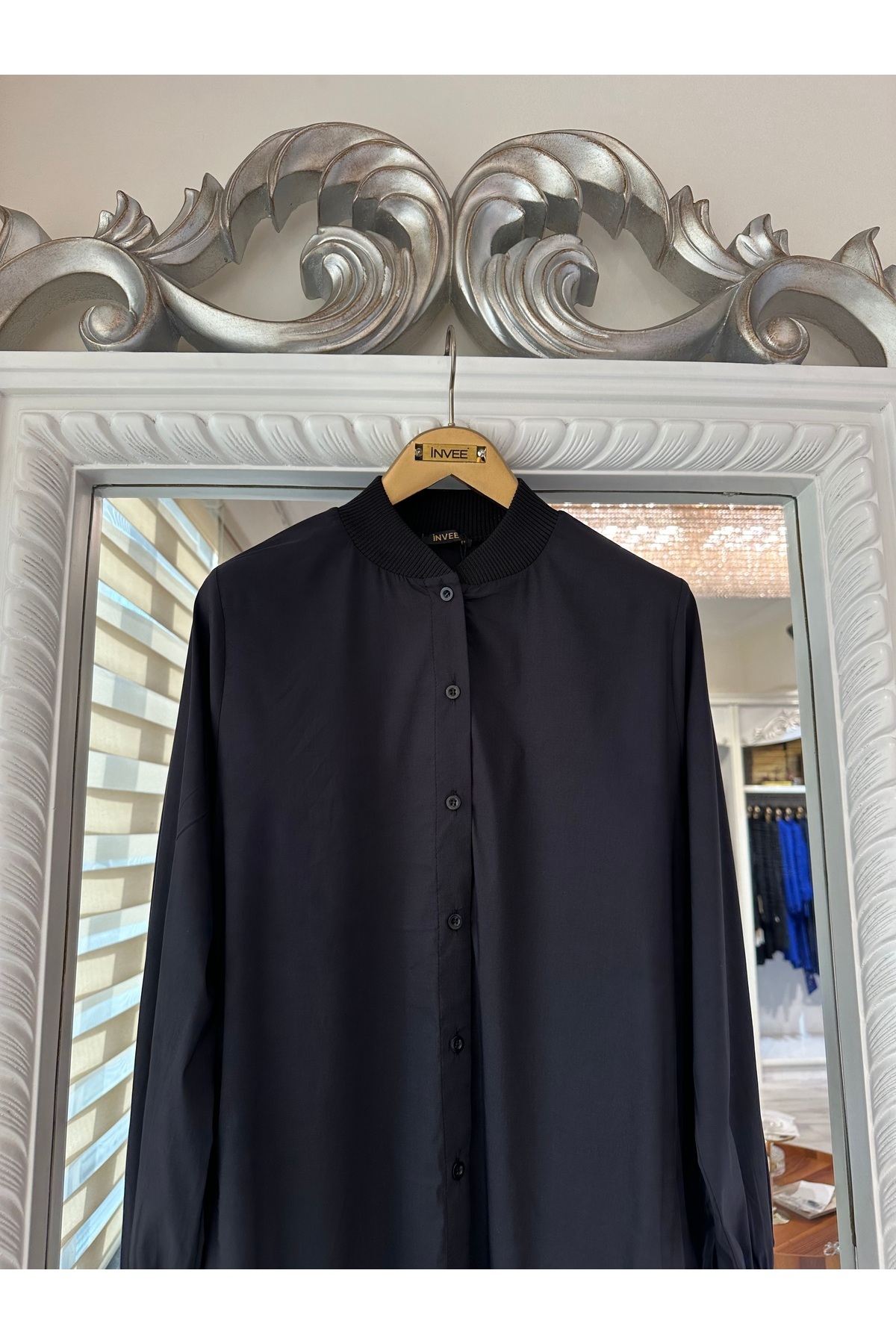 Invee-Invee 6674 Shirt - Black 5