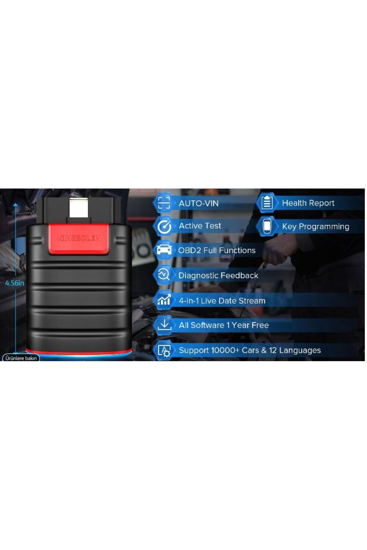 KİNGBOLEN REAL UYSALDAN KNGBOLEN ARIZA TESPİT CİHAZI  XDİAG
