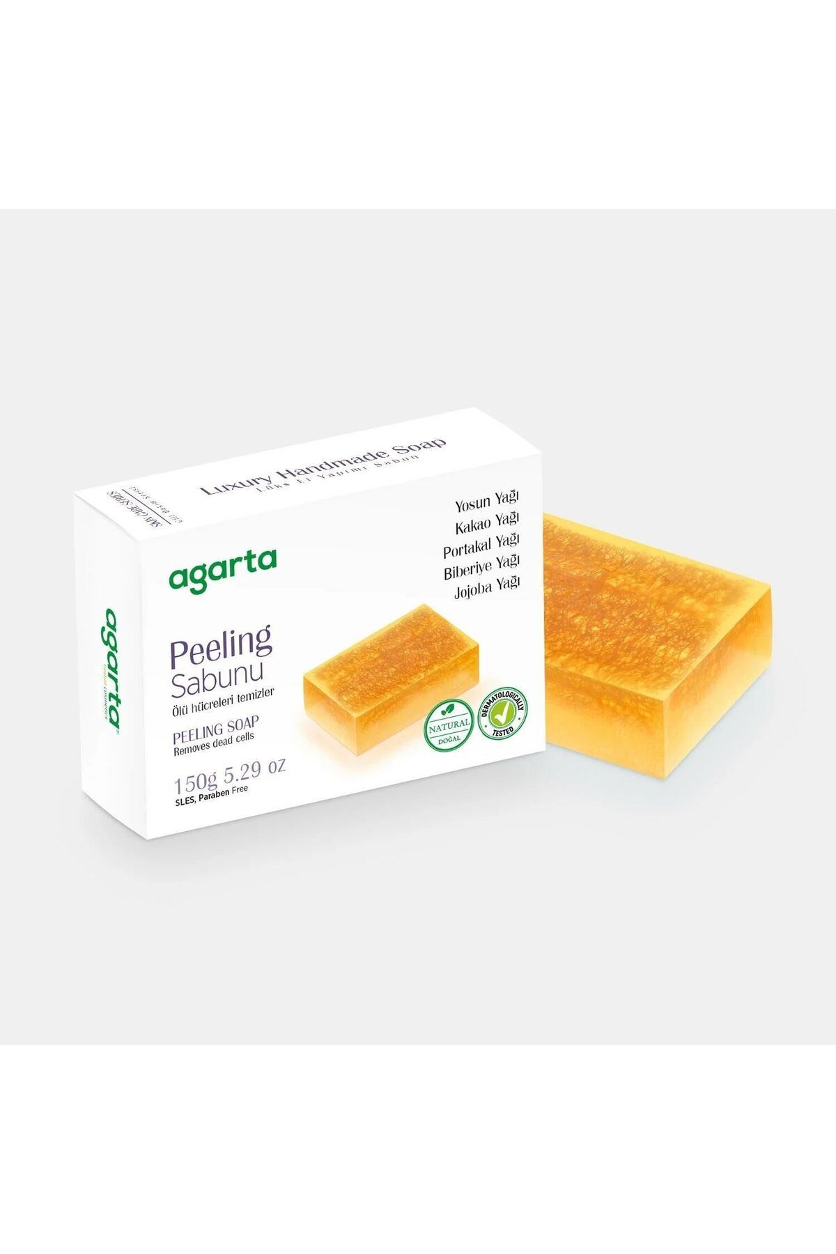 Easy Tedarik Agarta Cilt Bakım Sabunu 150 Gr Peeling