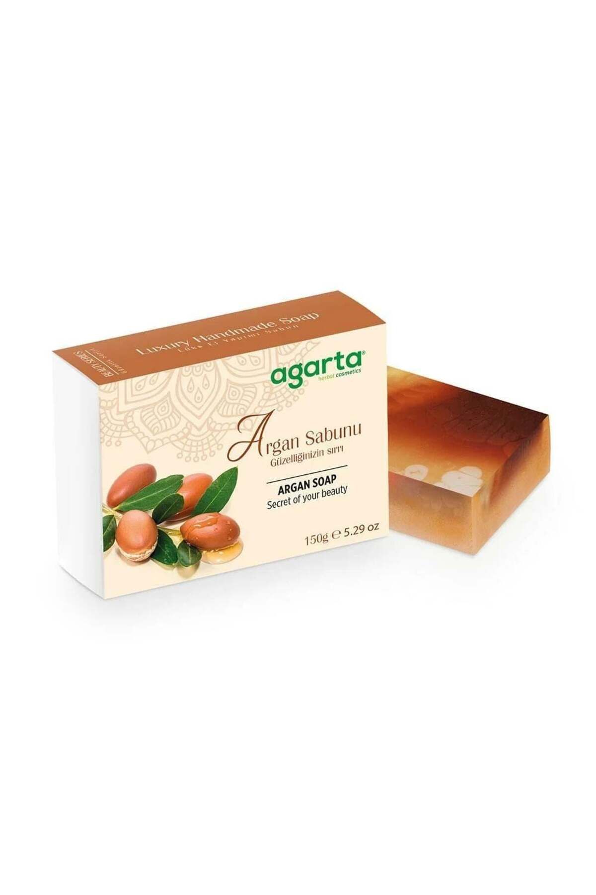 Easy Tedarik-Agarta 150 Gr Argan Beauty Soap - Handmade 1