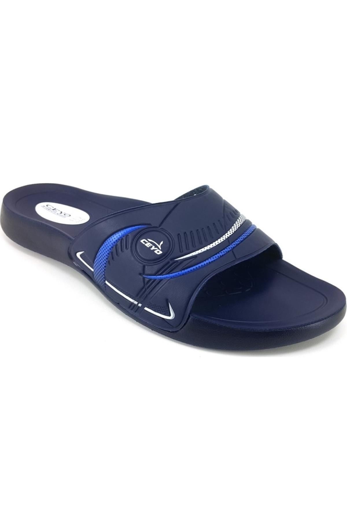 Ceyo-9100-8 Ανδρικές Παντόφλες - Navy Blue 1