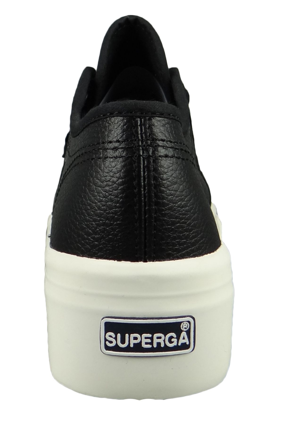 Superga Sneaker newest Plateau Absatz Schwarz Ungetragen