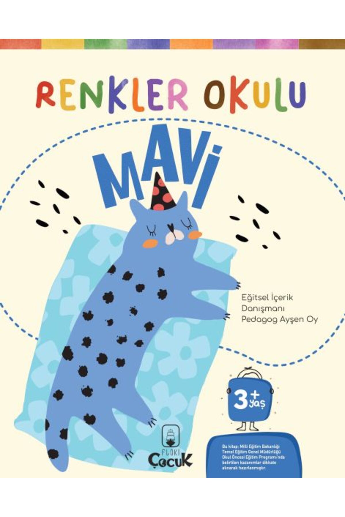 Cezve Çocuk Renkler Okulu Mavi