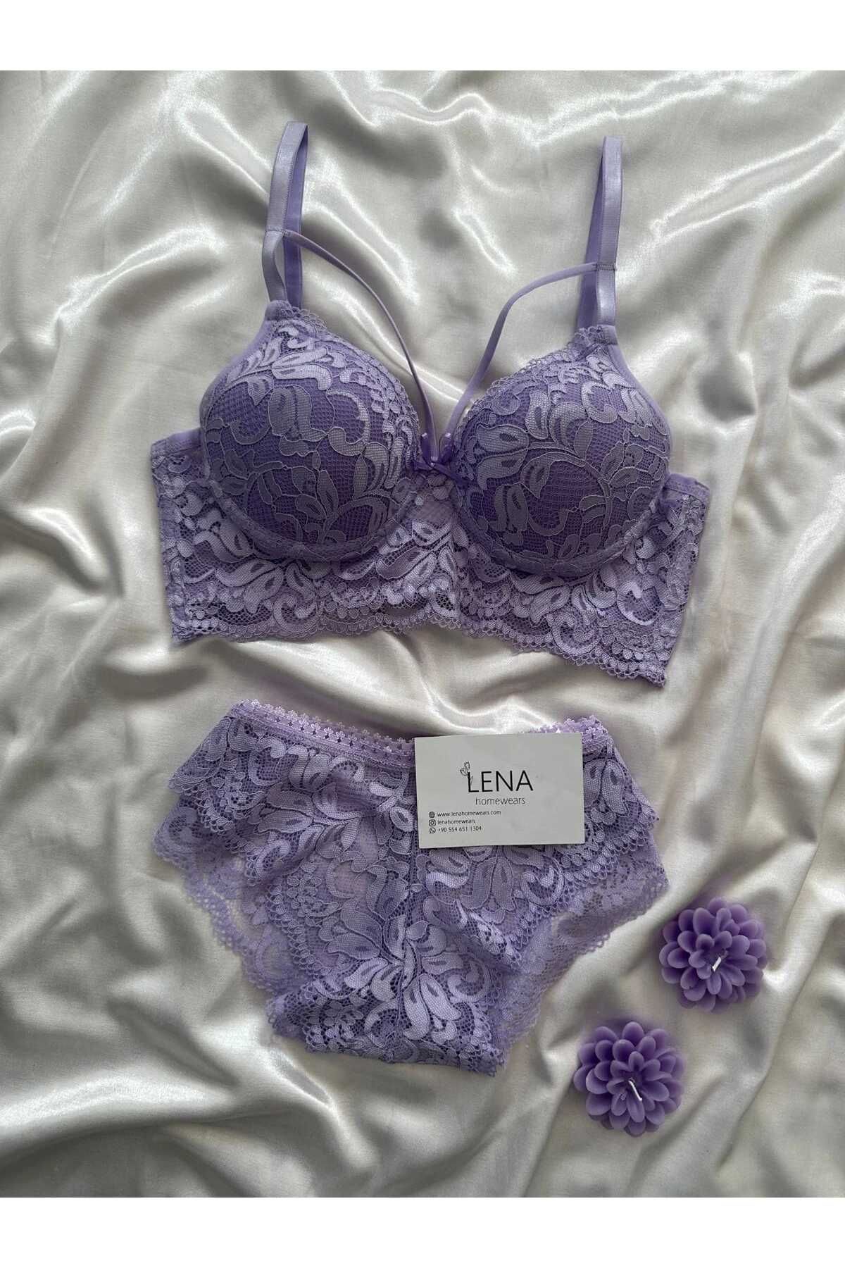 Lena Homewears-Lena Supported Bra Set 1