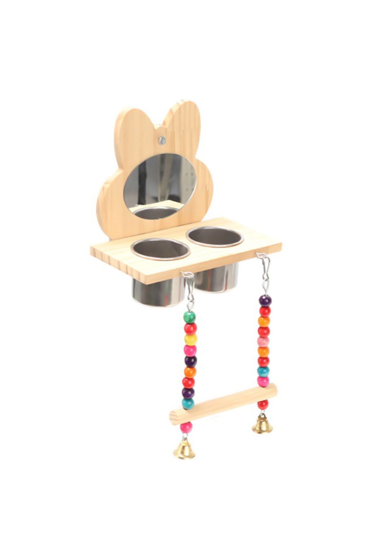 Generic-Birds mirror stand and play toy 5