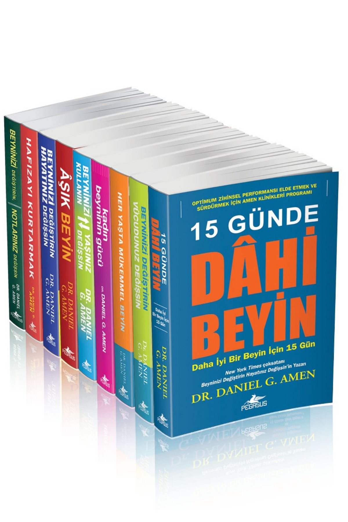 Pegasus Yayınları Dr. Daniel G. Amen ile Beyin ve Yaşam Rehberi Kitapları Koleksiyonu 9 Kitap Set