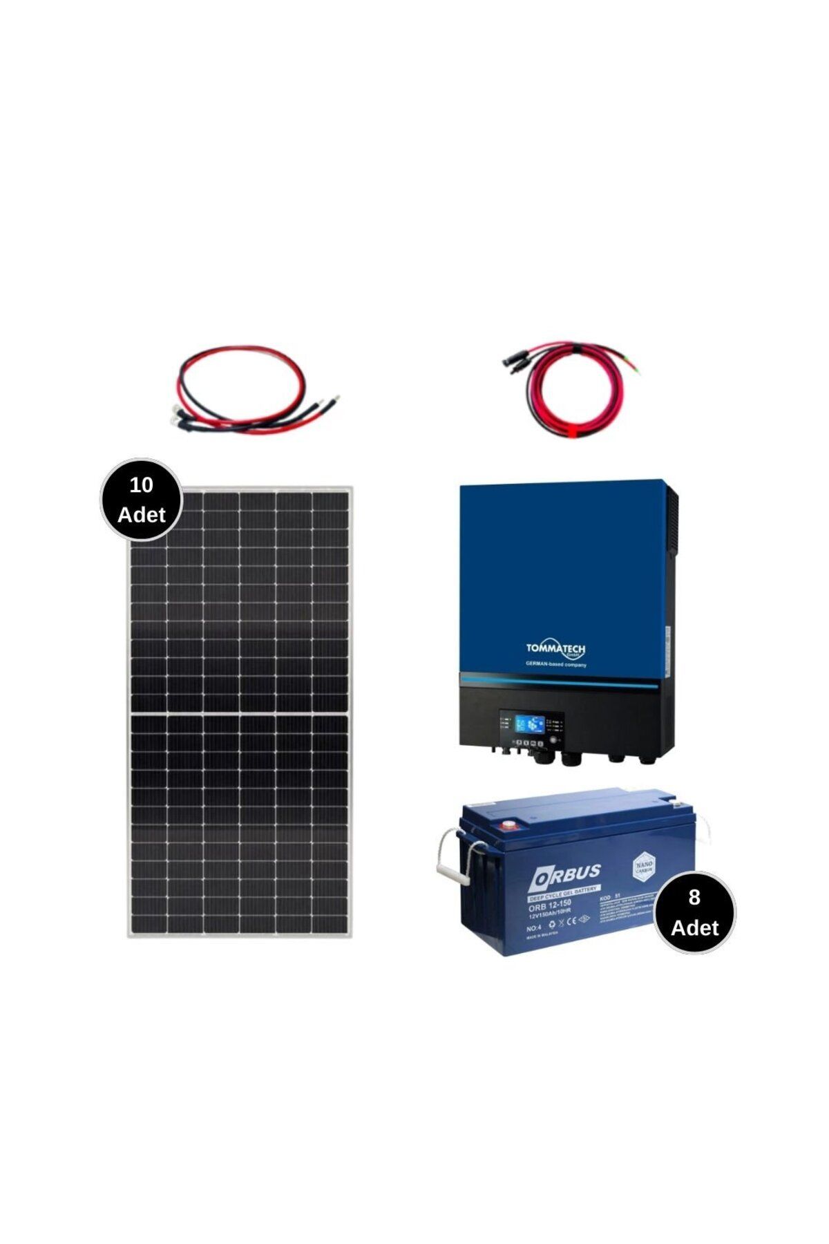 Tommatech Solar Sanal Market 7 kW Solar Paket