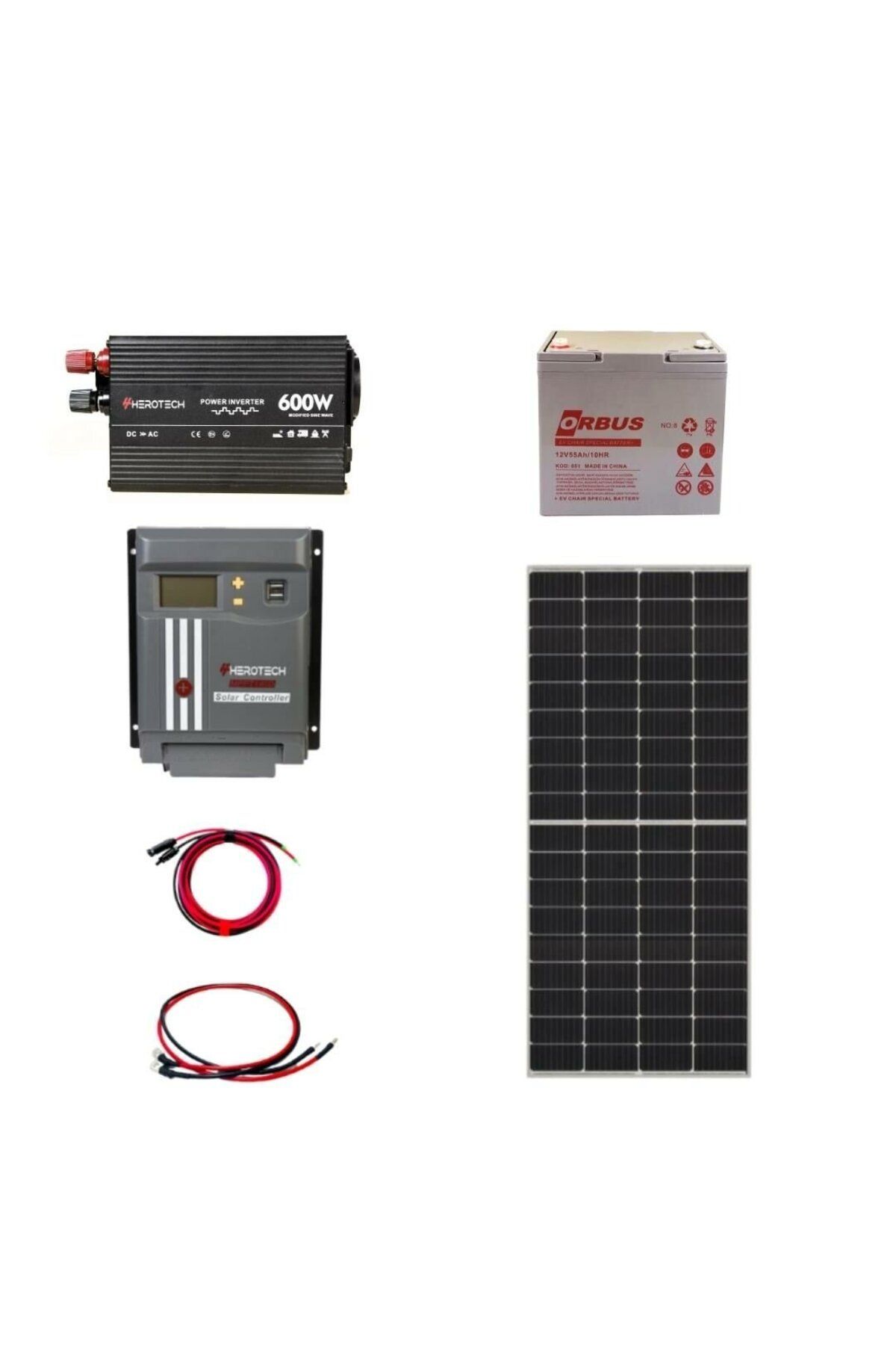 HEROTECH Solar Sanal Market 600w Mini Solar Paket