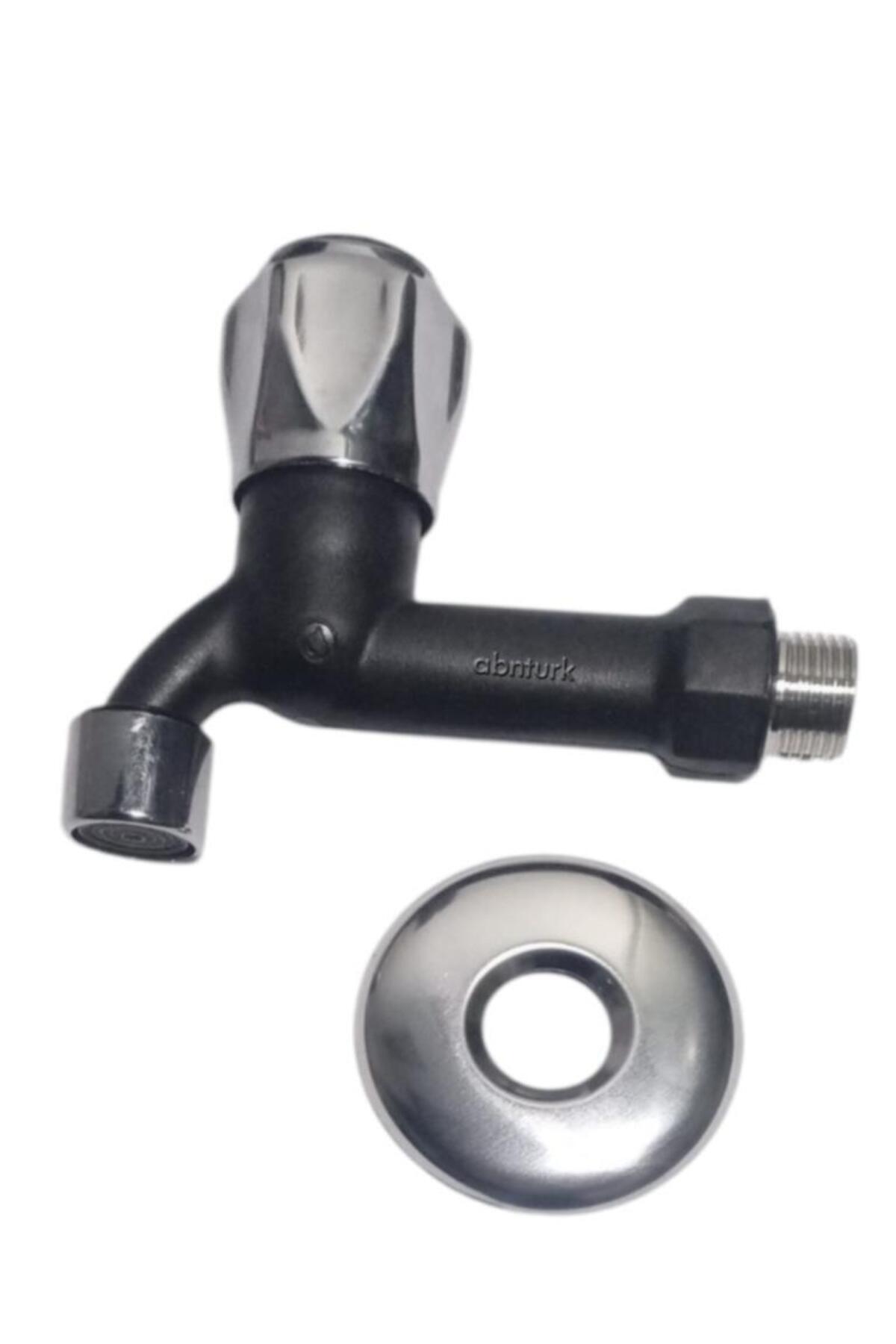 abnturk Dünyanın En Sağlam Tekli Musluğu Ultra Lüks Siyah Gövde Çevirmeli Uzun Musluk Kir Tutmaz Paslanmaz