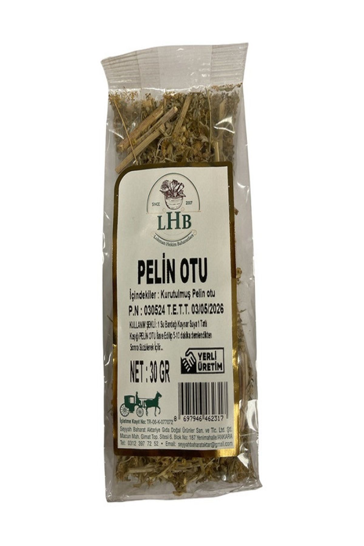 Lokman Hekim Pelin Otu 30 Gr