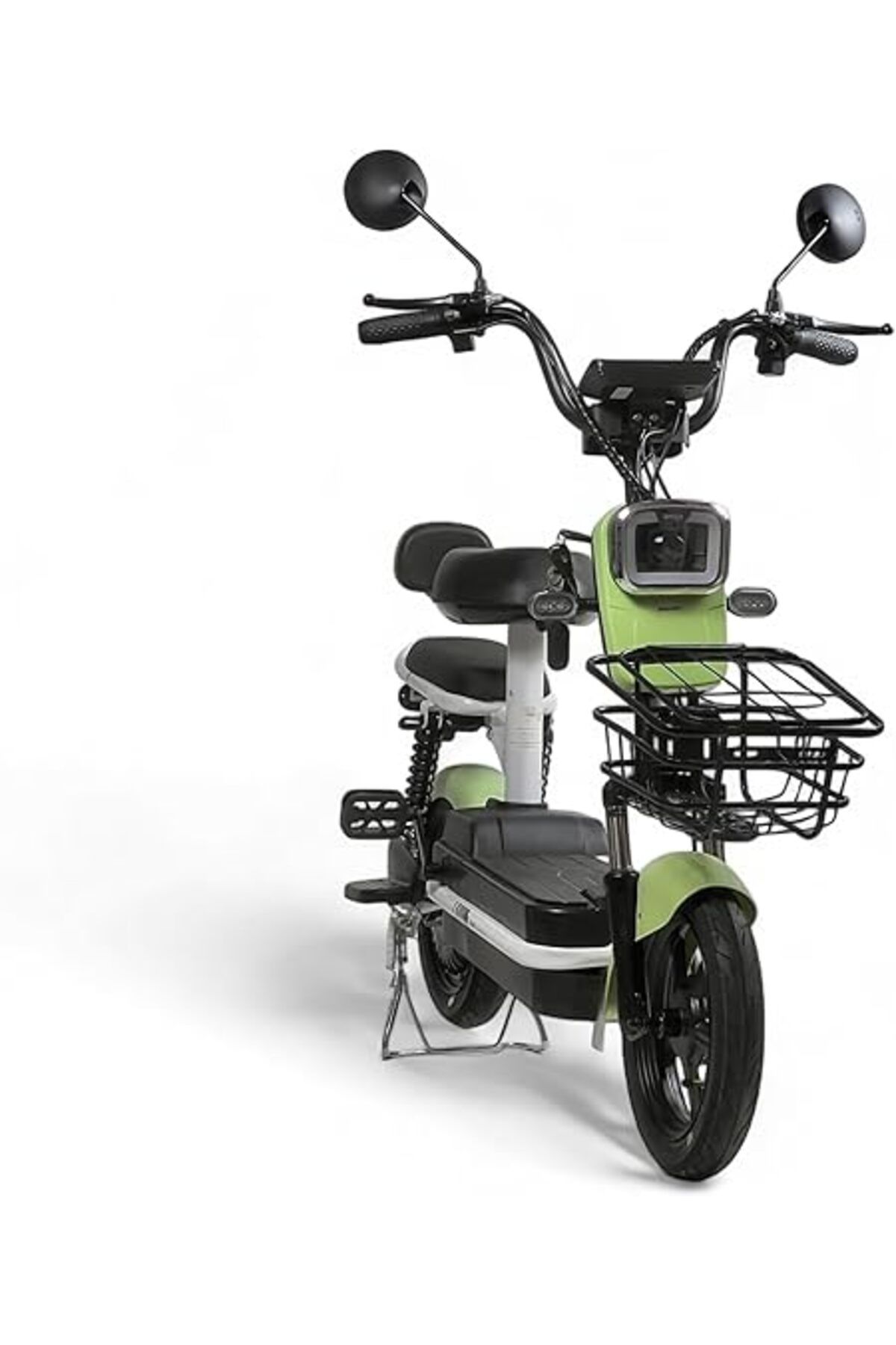 ALBADER-Electric Scooter V26, Double Seats With Manual Pedals E- Scooter, Max Speed 30-40 KM, 48V 1