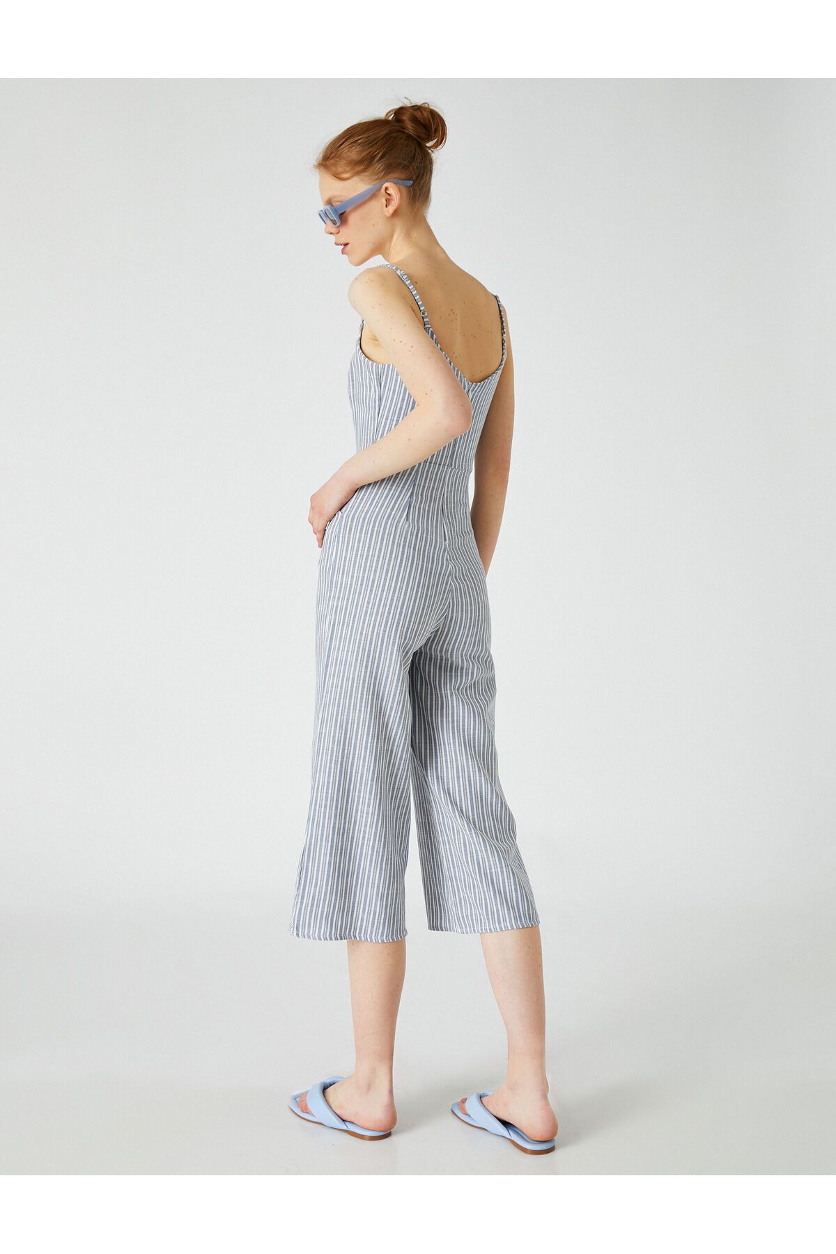 Koton-Vékony pántos jumpsuit – laza szabású 4