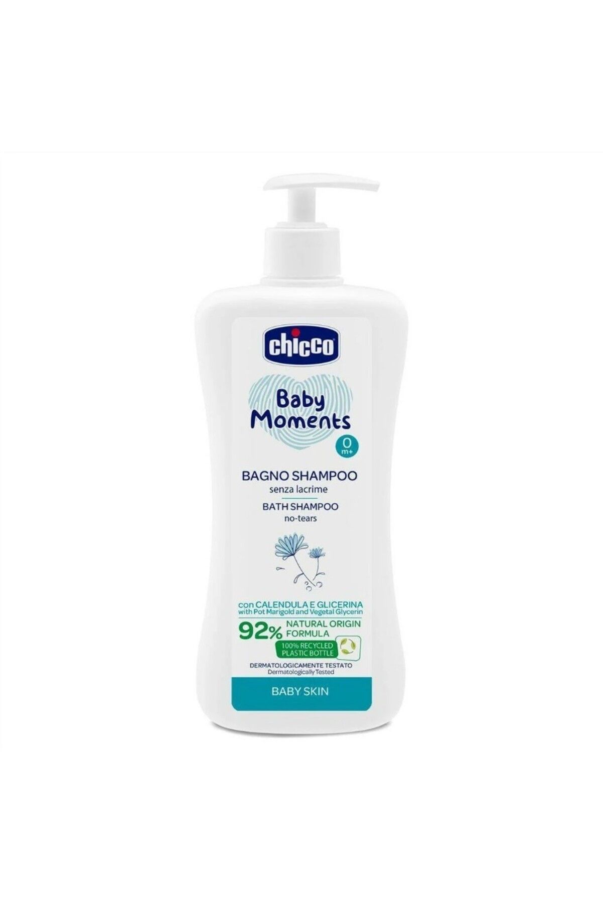 Up Shop Chicco Baby Moments Göz Yakmayan Yenidoğan Saç ve Vücut Şampuanı 500 ml