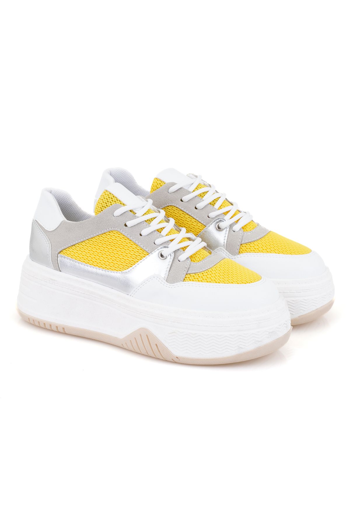 Desa-Pantofi sport pentru femei Carissa Yellow 1