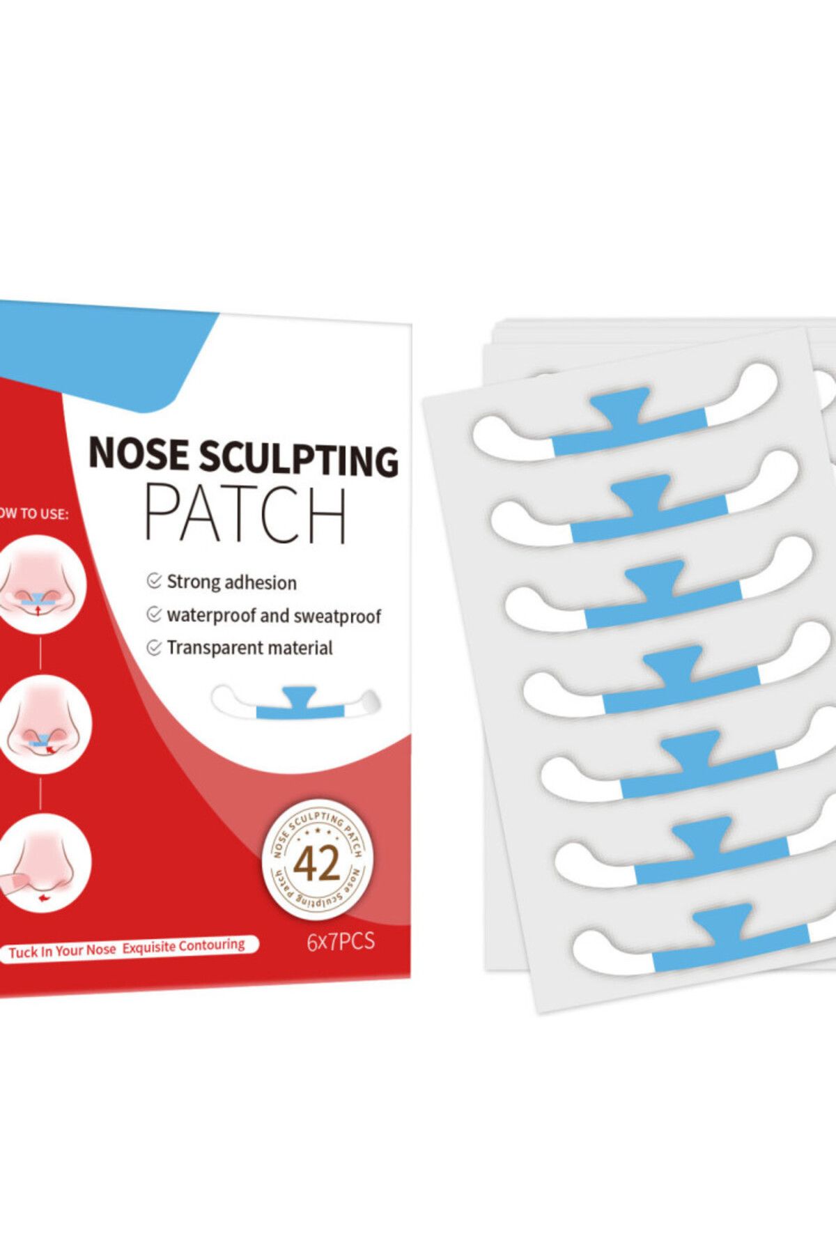 Choice-Soug Nose Patch The Nose Patch 42pcs Is Waterproof, Sweat-Proof And Strong Adhesion 8