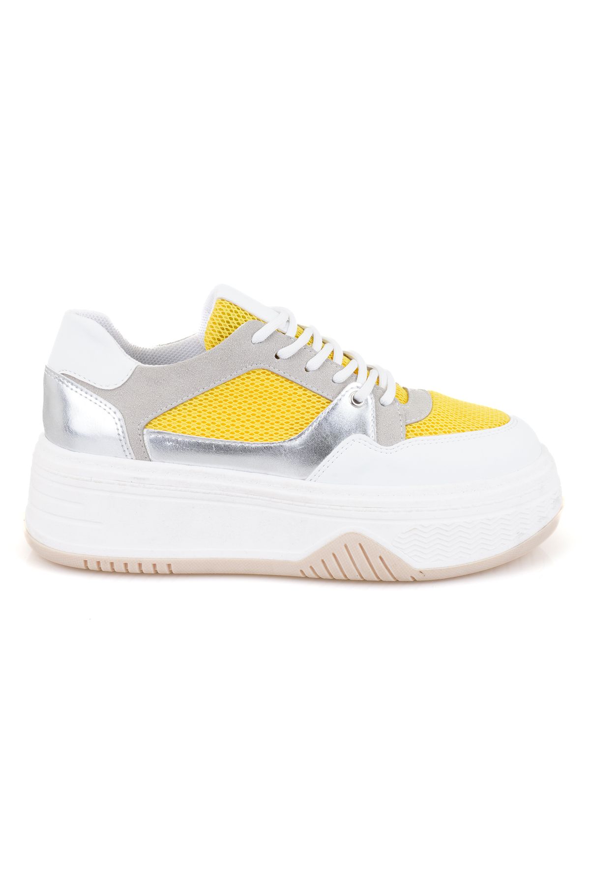 Desa-Pantofi sport pentru femei Carissa Yellow 2