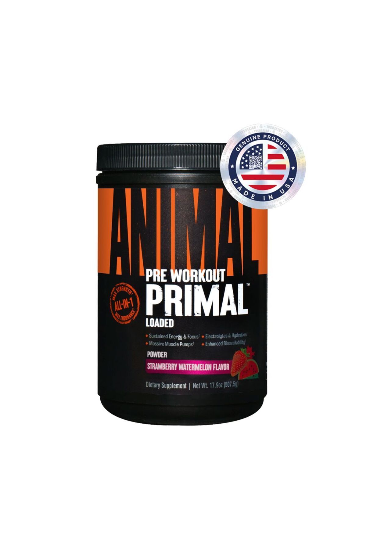 Universal Animal Primal Pre-Workout 507 Gr Çilek & Karpuz