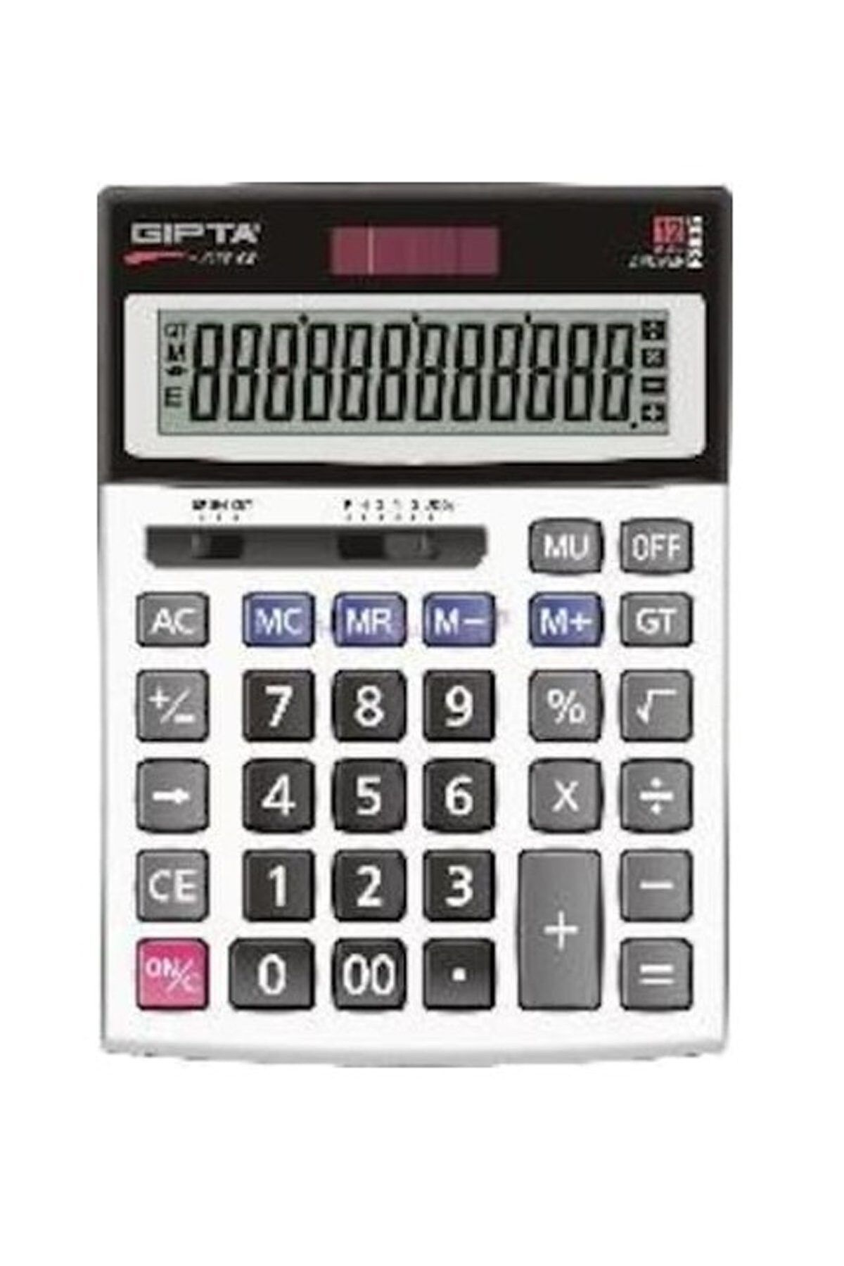 Easy Tedarik Gıpta F303500 12 Hane Hesap Makinesi Masa Tipi